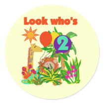 Safari 2nd Birthday T-shirts and Gifts