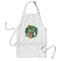 Safari Animals Cartoon Apron