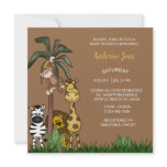 Safari Baby Shower Invitation