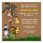 Safari Baby Shower Invitation