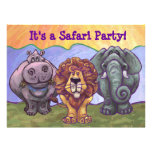 Safari Birthday Party Invitation