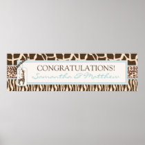Safari Boy Banner 2 Posters