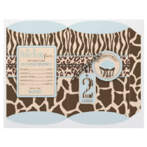 Safari Boy BLU Puff Box 2 Flyer Design