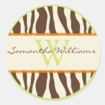 Safari Boy Green Sticker ZEB2