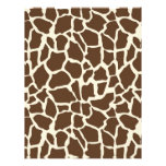 Safari Boy O Paper Giraffe Customized Letterhead