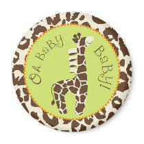 Safari Boy Orange TY Magnet 2