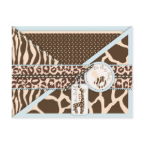 Safari Boy Postcard