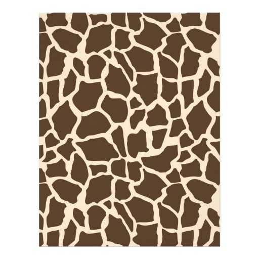 Safari Boy Scrapbook Paper Giraffe Personalized Letterhead