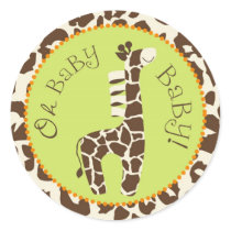 Safari Boy Sticker B