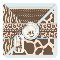 Safari Boy Sticker B3