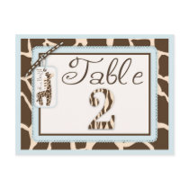 Safari Boy Table Postcard 2