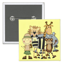 Safari Boy Tshirts and Gifts Pins