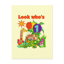 Safari First Birthday Tshirts and Gifts