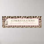 Safari Girl Banner 2 Print