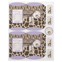 Safari Girl LAV Mini Puff Box 2 Full Color Flyer
