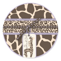 Safari Girl LAV Sticker B