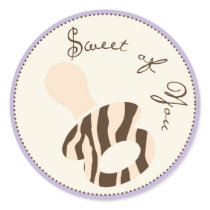 Safari Girl LAV Sticker G