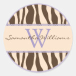 Safari Girl LAV Sticker ZEB2