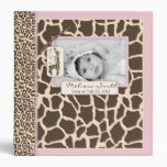 Safari Girl Photo Album Binders