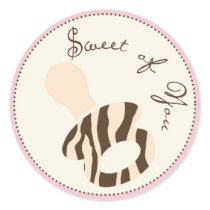 Safari Girl Sticker G