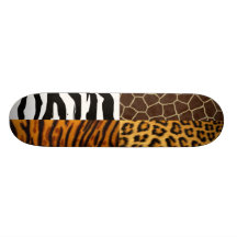 Safari Skin Skateboard