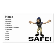 Safe Business Cards