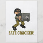 Safe Cracker Full Color Flyer