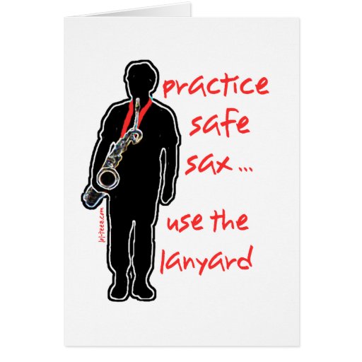 Safe Sax Cards