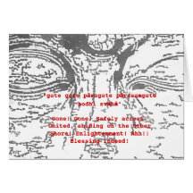 "Safely Across" Greeting Card