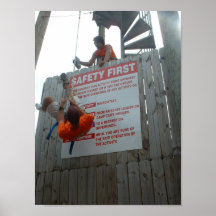 Safety First Poster