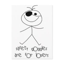 Safety Goggles Post Card