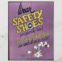 Safety Shoes Personalized Flyer