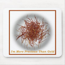 saffron gold mouse mat