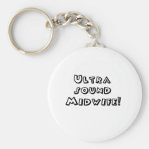 sage-femme d'ultrason porte-clefs