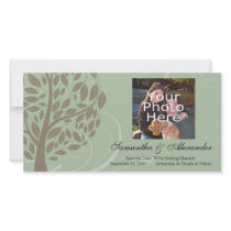 Sage Green and Soft Brown Stylized Eco Tree
