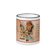 Sagesse d'Apache Mugs À Café
