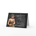 Sagittarius Gothic Zodiac Birthday Card