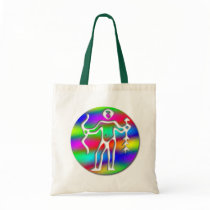 Sagittarius Rainbow Archer Zodiac Crafts Shopping Bag