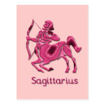 Sagittarius Sign Postcard postcards