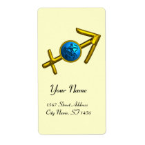 SAGITTARIUS ZODIAC BIRTHDAY Blue Turquase