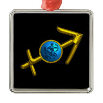 SAGITTARIUS ZODIAC BIRTHDAY JEWEL Blue Turquase