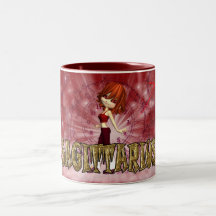 Sagittarius Zodiac Birthday mug with cutie pie