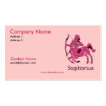 Sagittarius Zodiac Business Card business cards