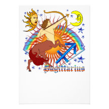 Sagittarius-Zodiac-Design-V-1 Invitations