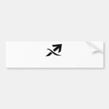 Sagittarius, Zodiac Sign Bumper Stickers