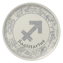 Sagittarius Zodiac sign vintage Dinner Plate