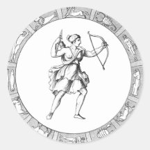 Sagittarius Zodiac Stickers