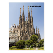 Sagrada Familia Barcelona Spain Postcards