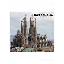 SAGRADA FAMILIA BARCELONA SPAIN (St.K) Postcard