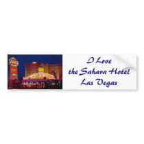 Sahara Hotel Las Vegas Bumper Stickers